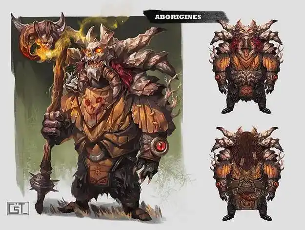 原创游戏怪物角色分享 #怪物#游戏原画#插画#角色 - 抖音