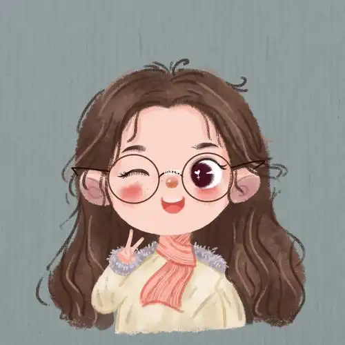 蜡笔风可爱q版女生头像