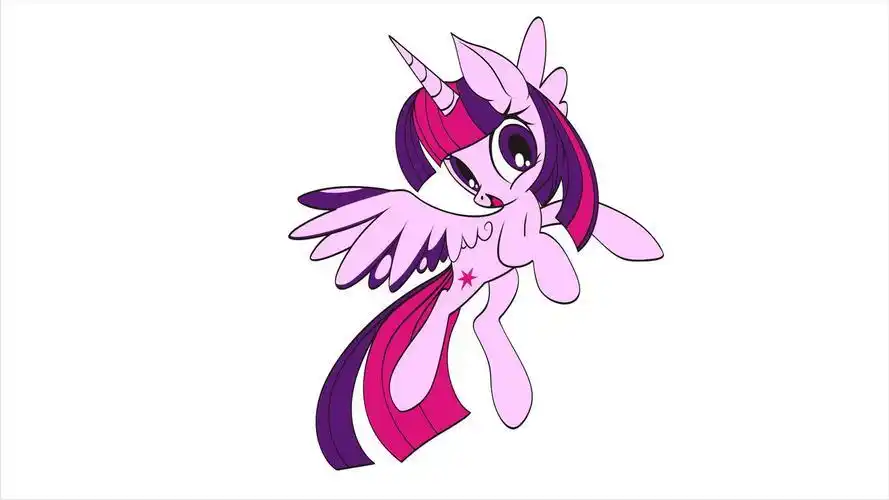 小马宝莉风雪之心简笔画步骤