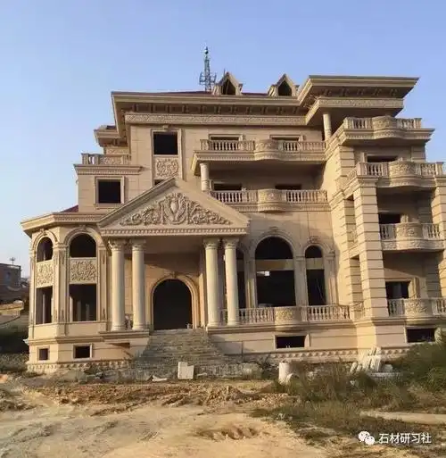 福清乡村的石材别墅足以傲视全国