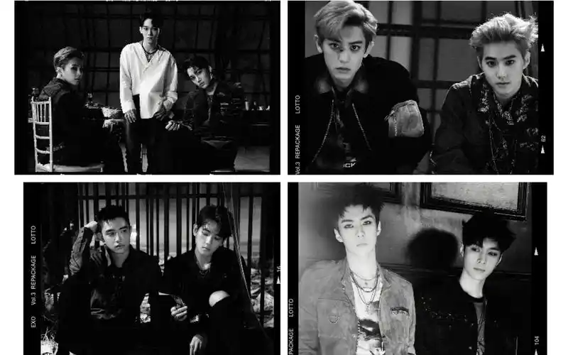 追星这些年——专辑篇exo三辑后续《lotto》(存货)全员大佬风