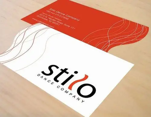 名片-花瓣网|陪你做生活的设计师 | 橙色高端个性名片设计