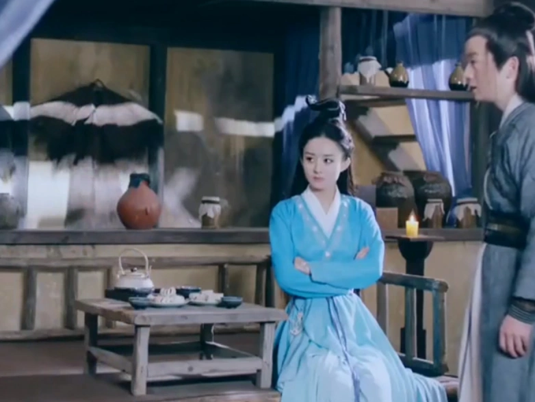 赵丽颖的"林浅坐"火了!难度系数高于"碧瑶坐",求金瀚的腿劲