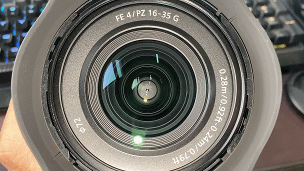 超轻巧的超广角电动变焦镜头,索尼1635pz体验分享