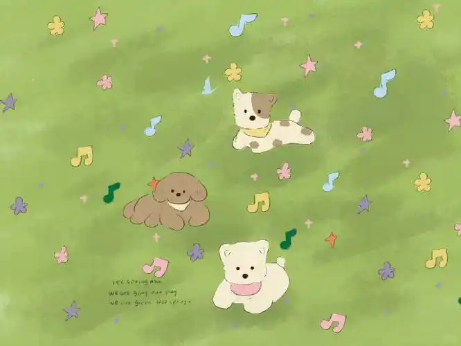 绿色护眼壁纸,适用于电脑与ipad.