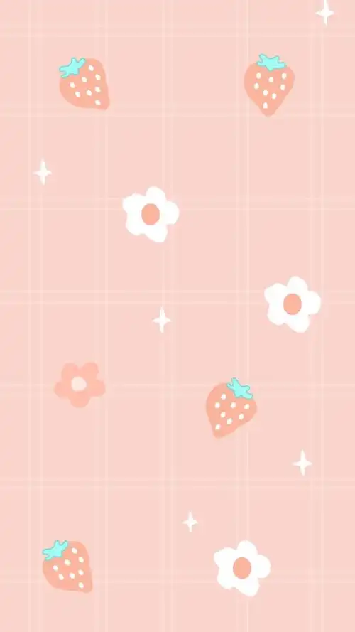 手绘风可爱手机壁纸