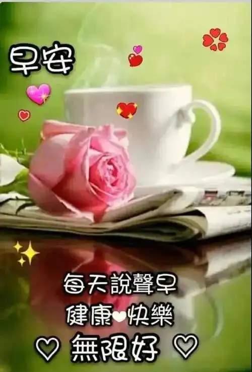 2月10日虎年微信非常漂亮早上好动图表情精选早安祝福问候语句