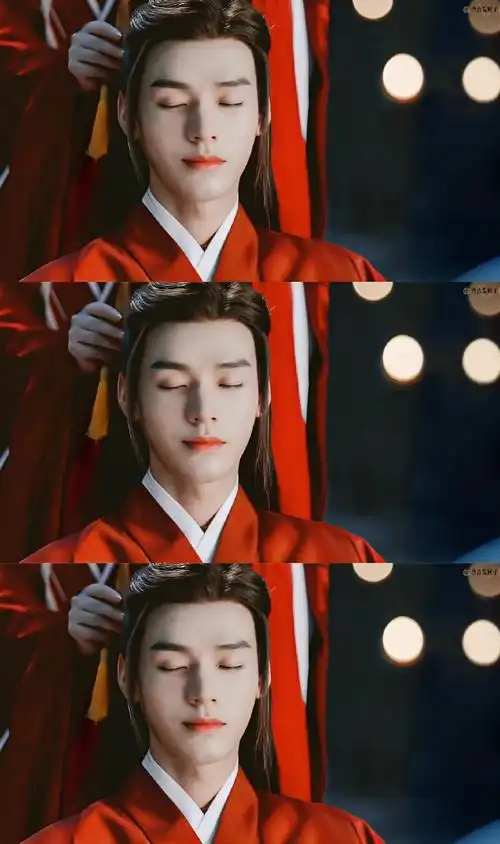 红衣温客行 封神##温客行坠崖这一幕美到窒息