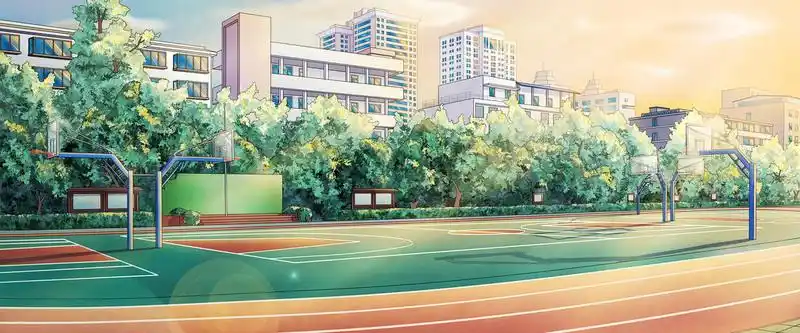 开学季绿色校园背景banner背景