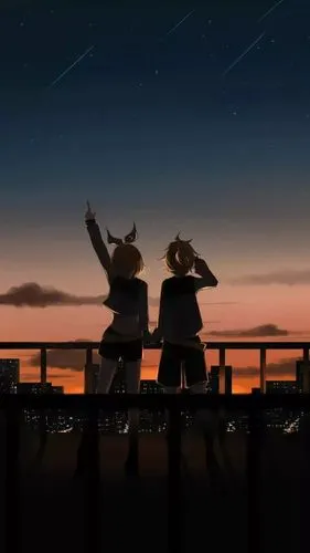 精美二次元男女生壁纸