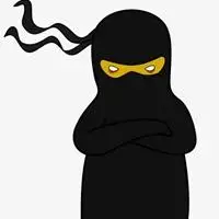 黑衣蒙面人头像图片【点击鼠标右键下载】