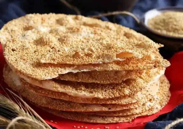 阜财门香酥烧饼潍坊青州市特产青州产地食品阜财门香酥烧饼