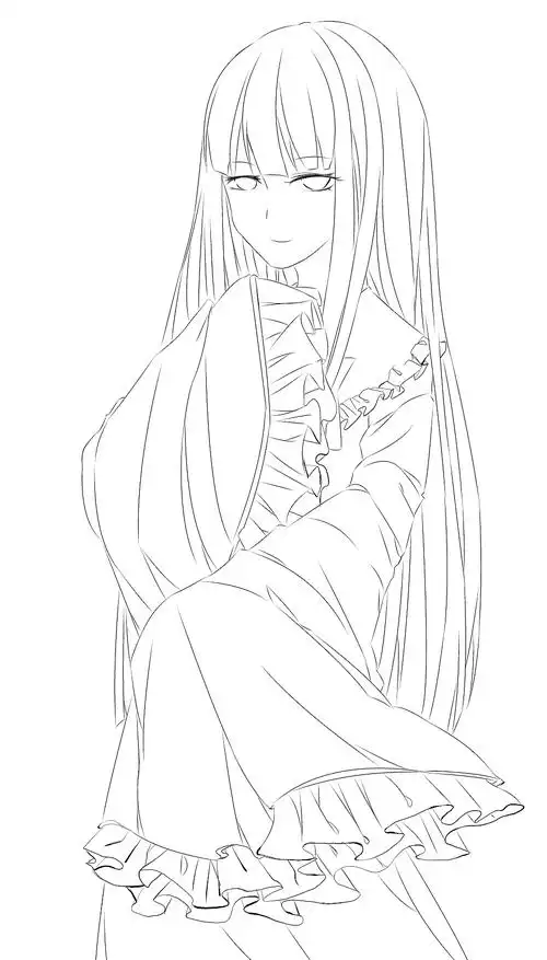 日常手绘速写动漫