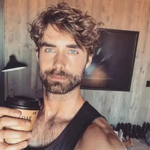 成熟肌肉男欧美大叔阳光帅哥生活自拍度假ins照片-1608489-帅哥猛男