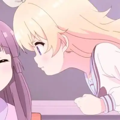 动漫女生闺蜜头-有些人走着走着就散了,有些答案抄着抄着就串行了