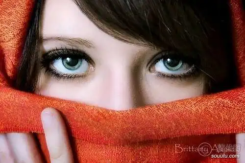 外国女人的眼神意境美图