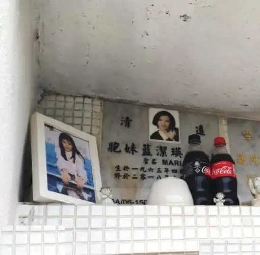蓝洁瑛离世快2年,粉丝为其打理墓地,墓碑前摆满鲜花和可乐|天堂