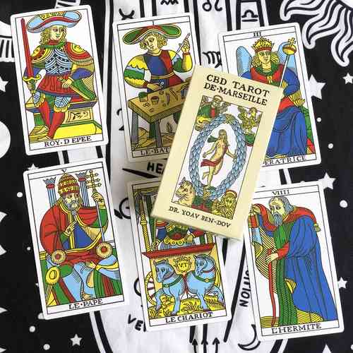 包邮 cbd tarot de marseille 马赛塔罗塔罗牌英文马赛体塔罗桌游