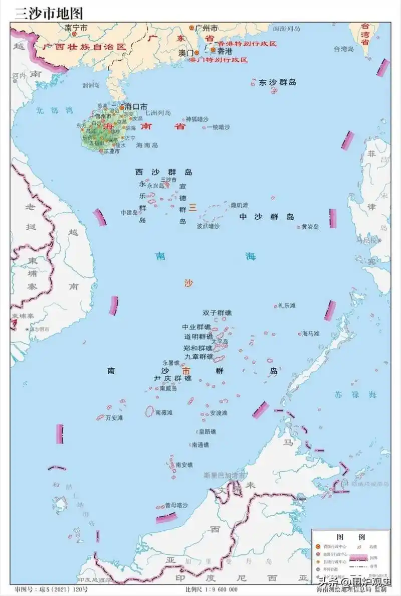 我国南海岛礁面积大小及控制情况,目前在南海数十个比较大的岛礁中,我