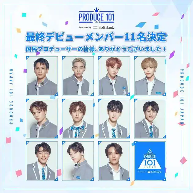出道组合j01人员名单据韩媒24日报道,日本版《produce 101》出道组合