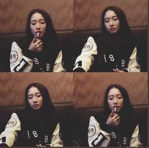 "爱豆吸烟"一秒幻灭,孟美岐16岁叛逆霸气,偶像抽烟不可饶恕?