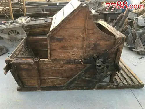 清代脚蹬打稻机品相一流正常使用