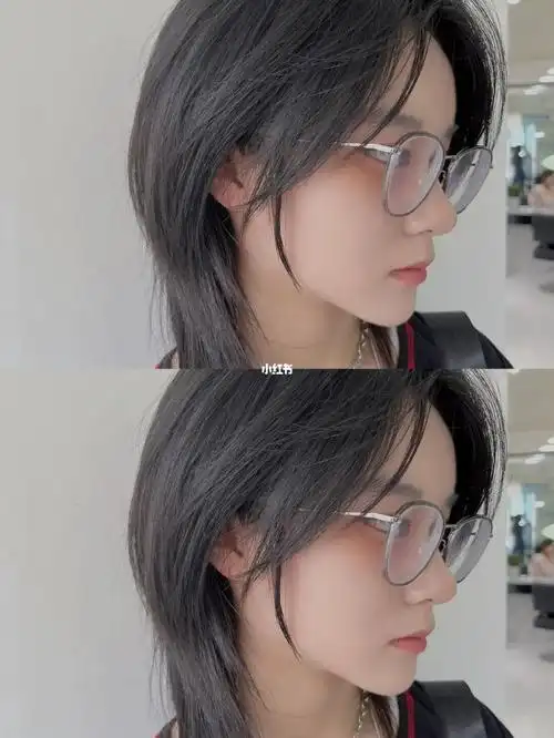 日系女生狼尾发型