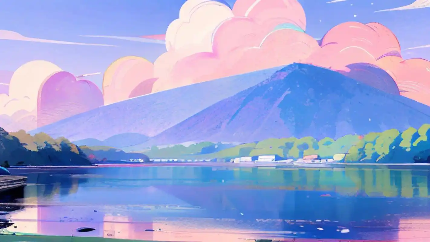 绝美湖泊风景电脑壁纸🌄