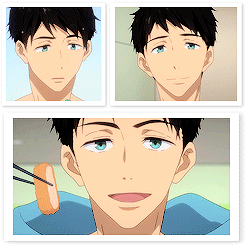 动漫gif男孩gif说话gif注视gif