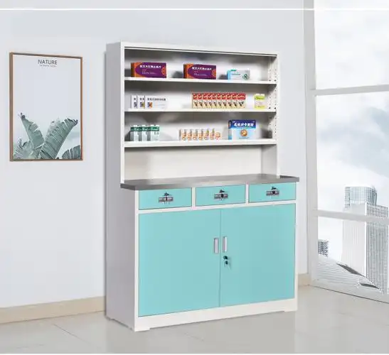 樽天西药柜诊所治疗室处置台牙科社区医院医务室调剂柜配药柜子 1.