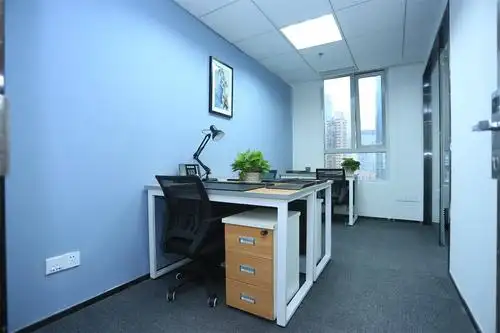 政府办公室装修实景图15平米两人办公室装修实景图