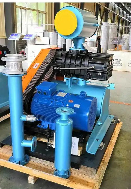 无油双螺杆鼓风机制造商 散热性好耐磨 耐用 螺杆式鼓风机