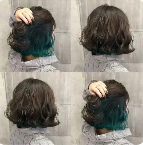 波波头一般是一种长度在肩膀和下巴之间的一种发型,层次一般以零层次