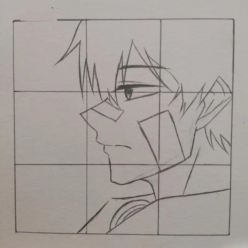 动漫男生绘画教程 懒