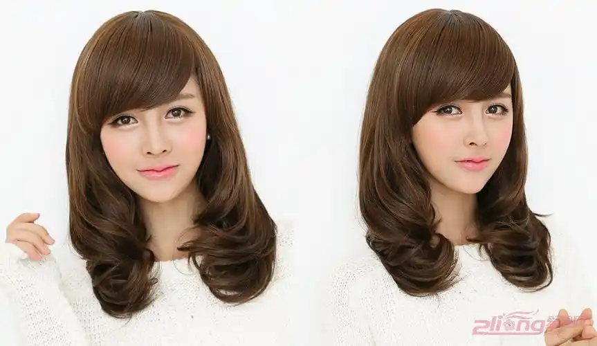 可爱甜美又修脸的冬季梨花头发型图片大集合