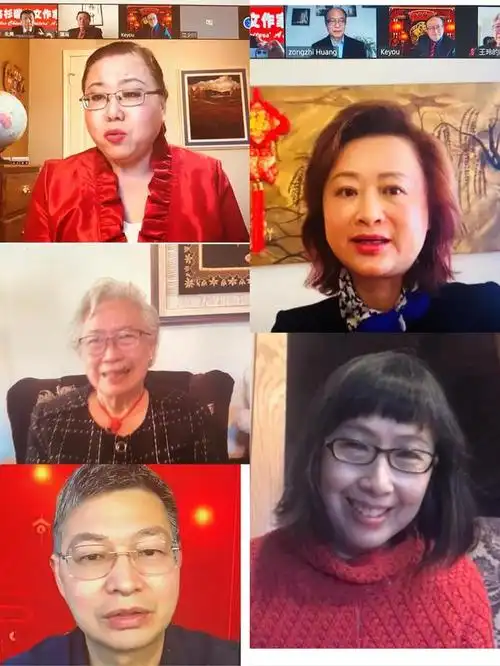 协会荣誉顾问,著名作家石钟山,中国华文文学研究专家江少川,以及北美