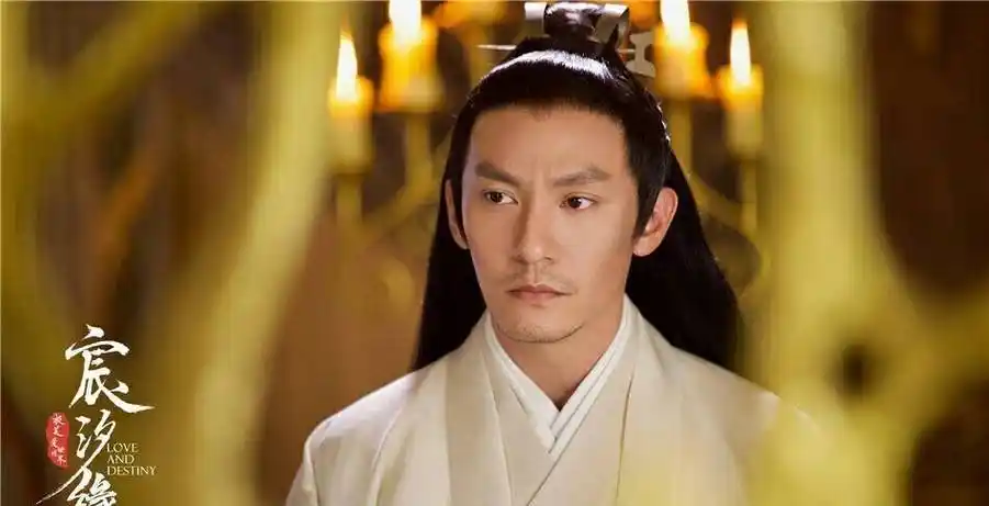 这是《宸汐缘》中,张震饰演的角色.第一,九宸战神.