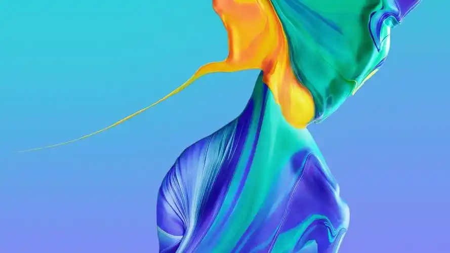 华为p30官方内置壁纸,高清壁纸图片,色彩背景-回车桌面