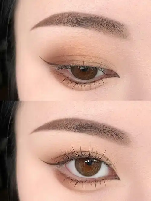 燕麦奶咖眼妆07全哑光画法真是消肿又好看06