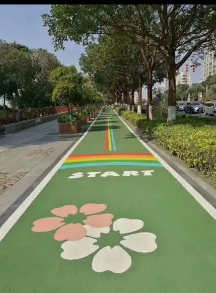 山东耐压彩色沥青道路隆翔筑路2020新款