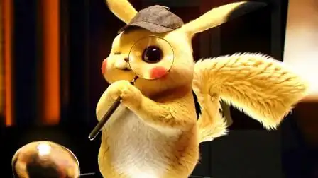 名侦探皮卡丘真人喜剧电影:皮卡丘来到人类世界,卖萌破案两不误