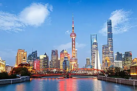 中国,上海,东方明珠塔,建筑,风景,著名,地标,高层建筑,河