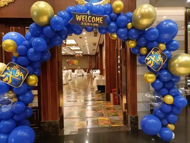 适合十岁男孩生日氛围布置宝贝妈妈提前一月给我们沟通安排完美呈现