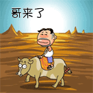 搞笑哥骑着牛来了!