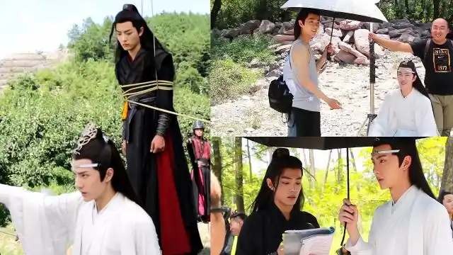 【王一博为魏无羡挡鞭】【肖战担心蓝忘机腿伤】肖老师都不看通告