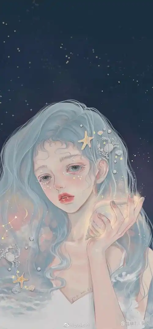 超唯美梦幻系女生手绘壁纸