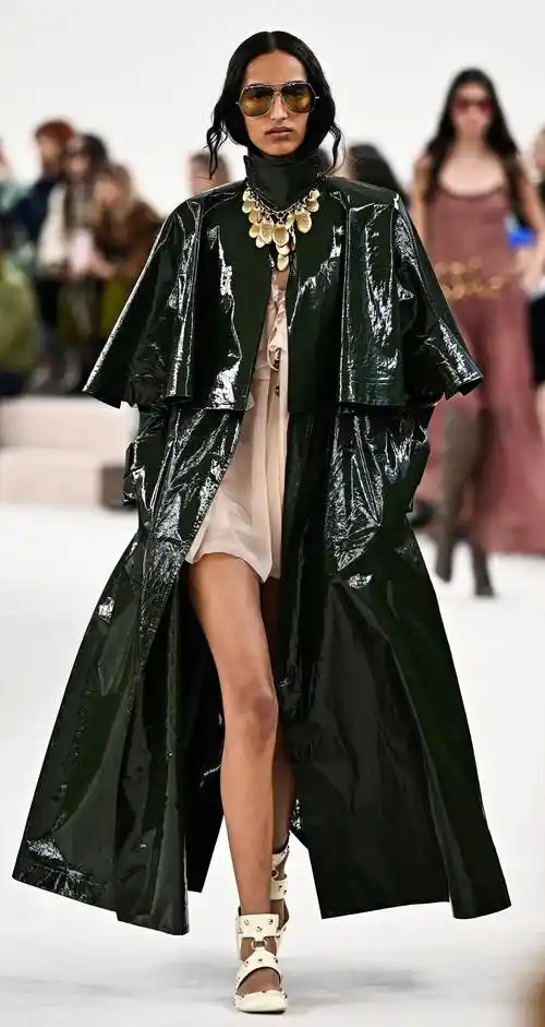 巴黎时装周——蔻依品牌时装秀_新华社_法国巴黎_chloe