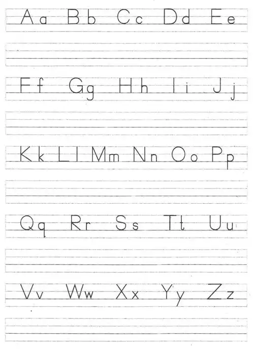 03请问英语是要写什么字体有的学校是手写体有的是大棒体