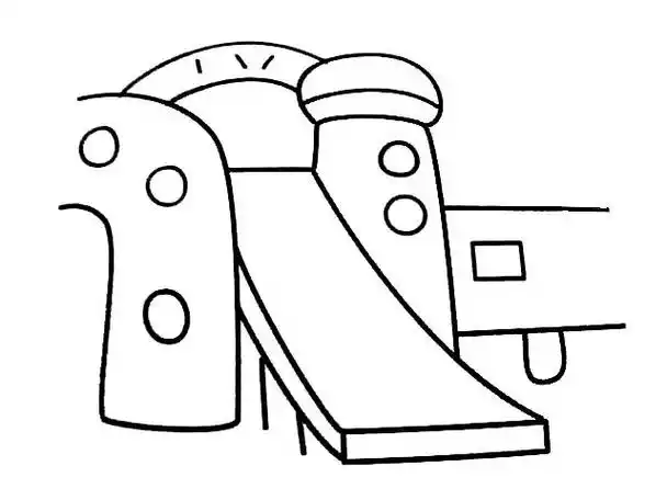 儿童简笔画旧公园幼儿园毕业简笔画画幼儿园生活简笔画幼儿周末趣事简