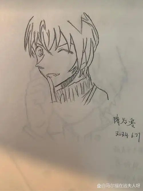 这种二次元动漫铅笔稿10r一张不包邮 只要是动漫人物都可以画 大约3-7